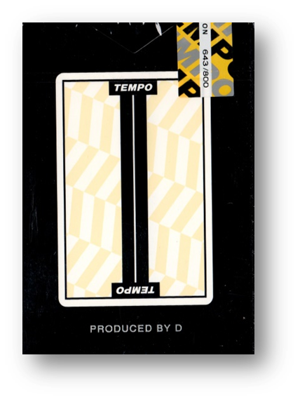 Tempo Original Playing Cards Ark Numbered