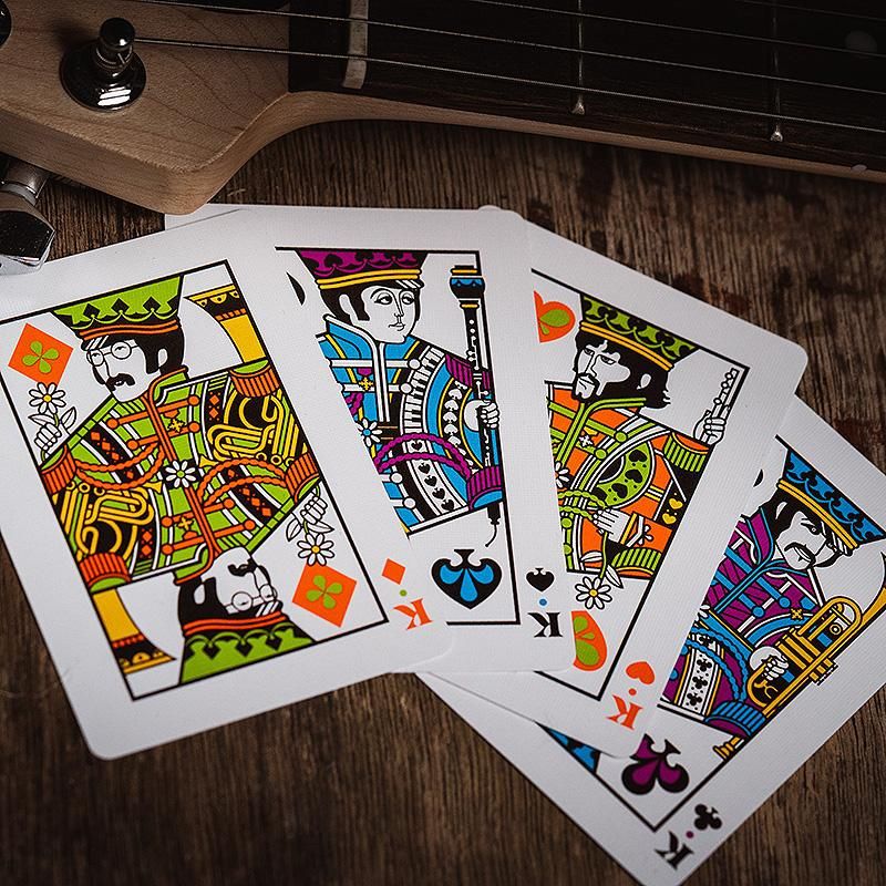 The Beatles Special Edition Playing Cards - Black Edition