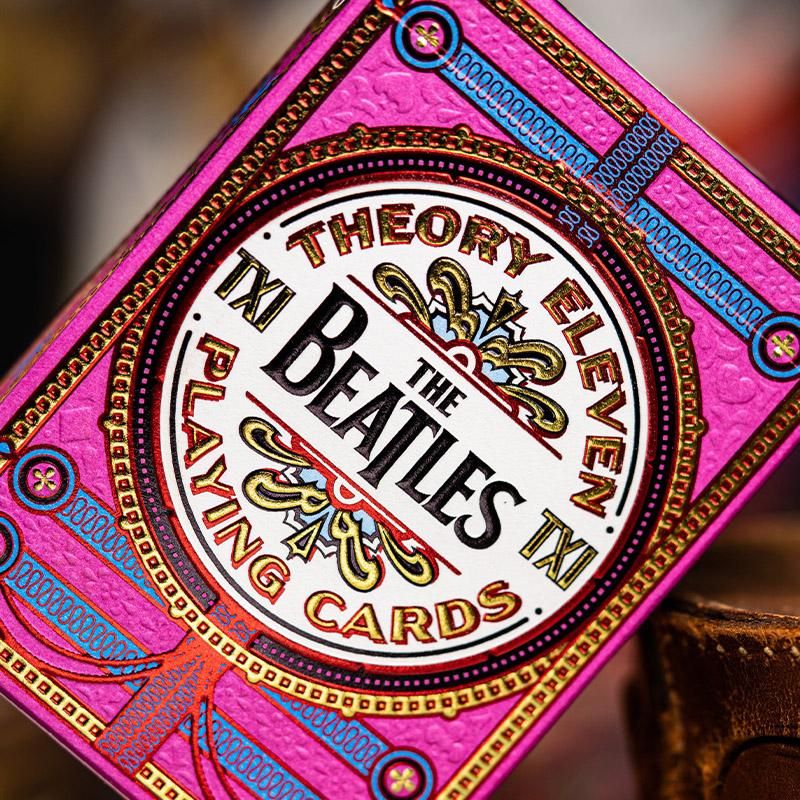 The Beatles Playing Cards – Pink