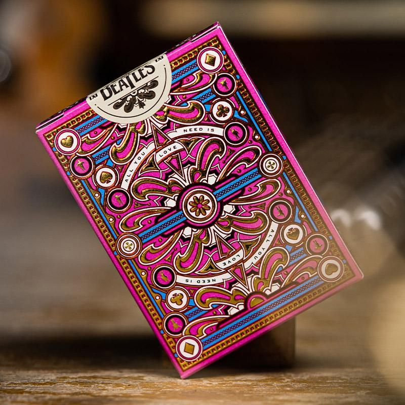 The Beatles Playing Cards – Pink