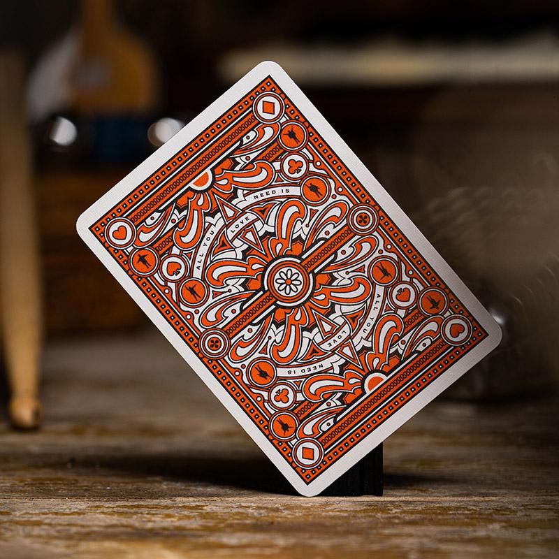 The Beatles Playing Cards – Orange