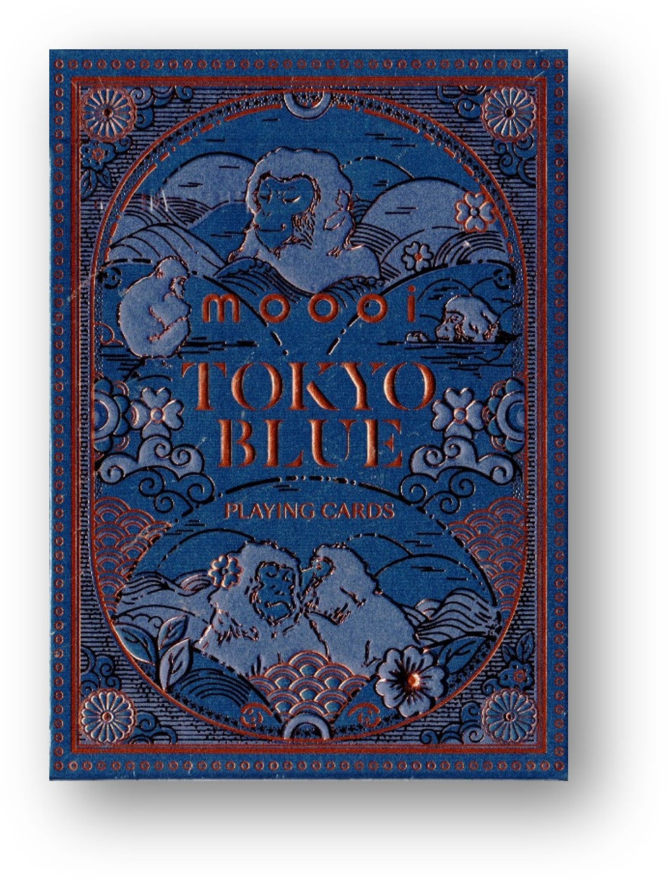 Moooi Tokyo Blue Playing Cards  by Theory11
