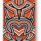 Hello Tiki (Red) Playing Cards