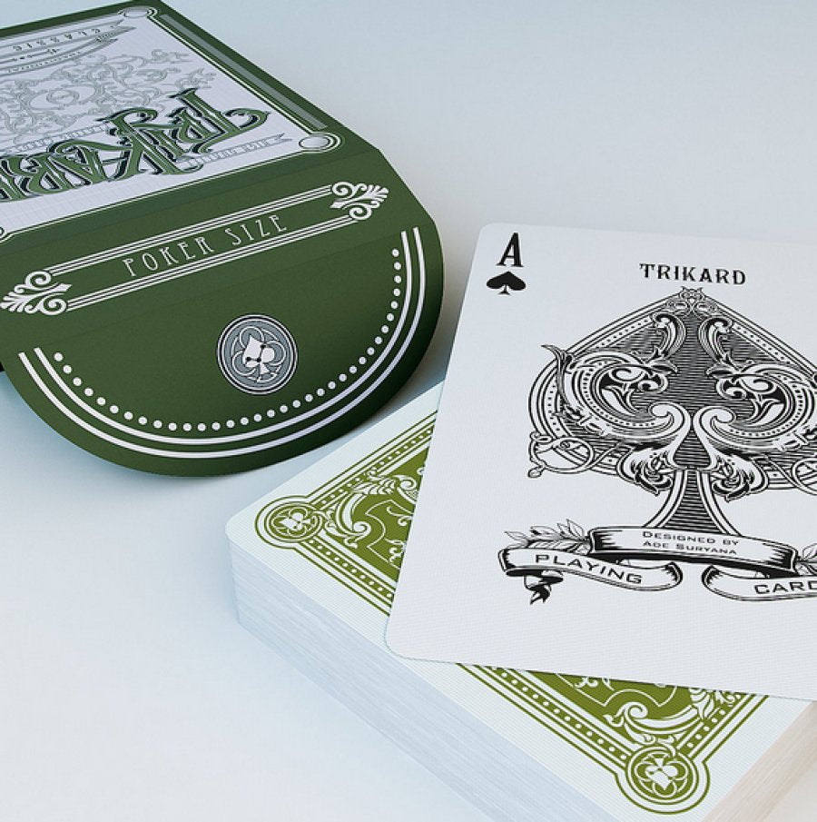 TriKard - Veridian Poker Deck