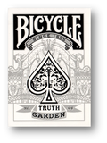 Truth Garden V4 WHITE Deck - Bicycle Playing Cards