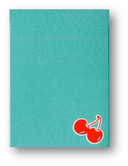 Cherry Casino House Deck (Tropicana Teal) Playing Cards only 500