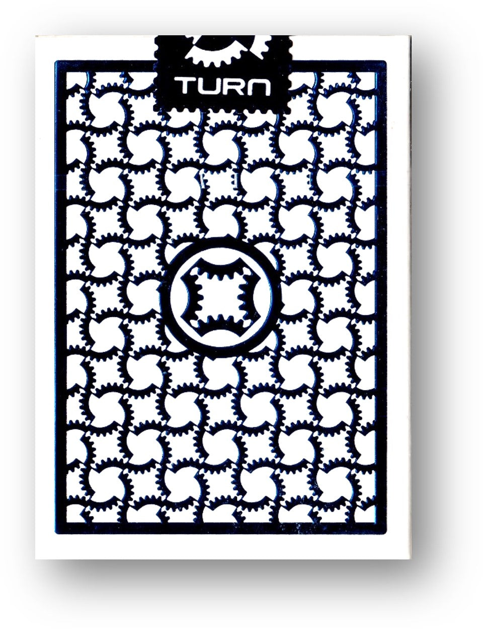 TURN (Blue) Playing Cards by Mechanic Industries