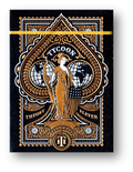 Tycoon (Black) Playing Cards by Theory11