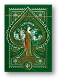 Tycoon (Green) Playing Cards Limited Edition by Theory11