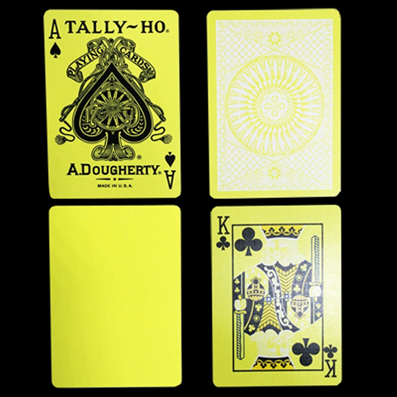Tally Ho Reverse Circle back (Yellow) Limited Ed. by Aloy Studios