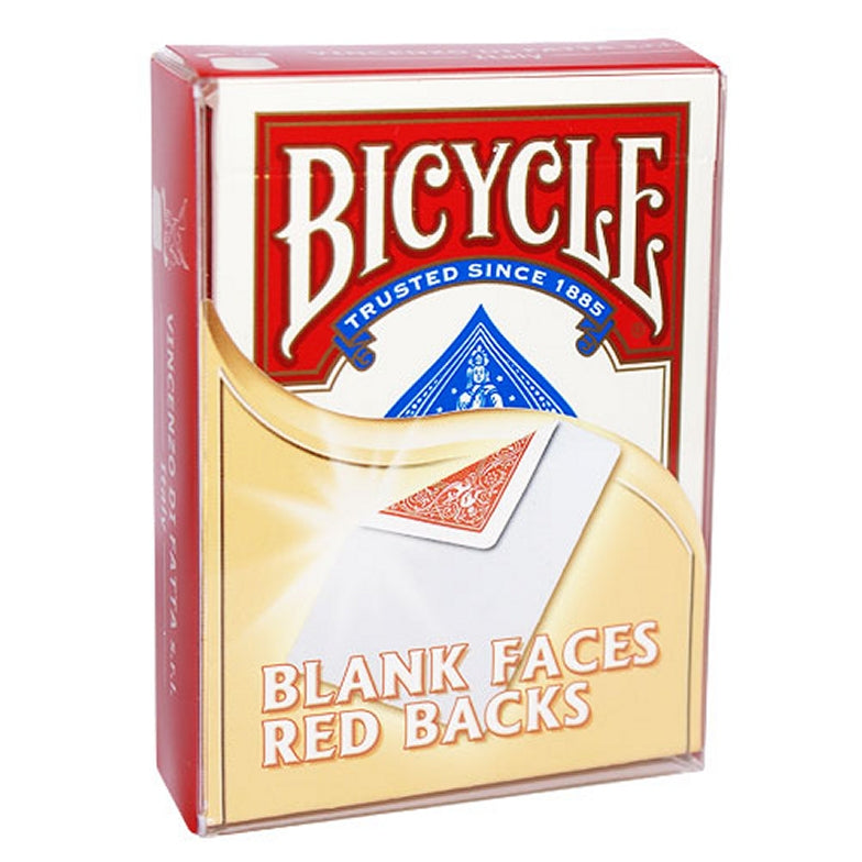 Bicycle - Blank Faces/Red Backs