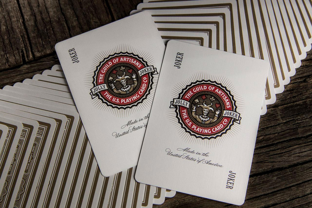Artisan White Edition Playing Cards by theory11