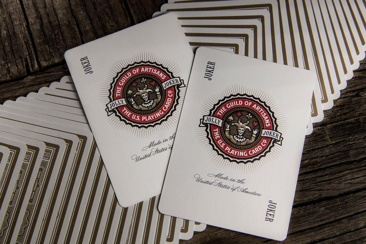 Artisan White Edition Playing Cards by theory11