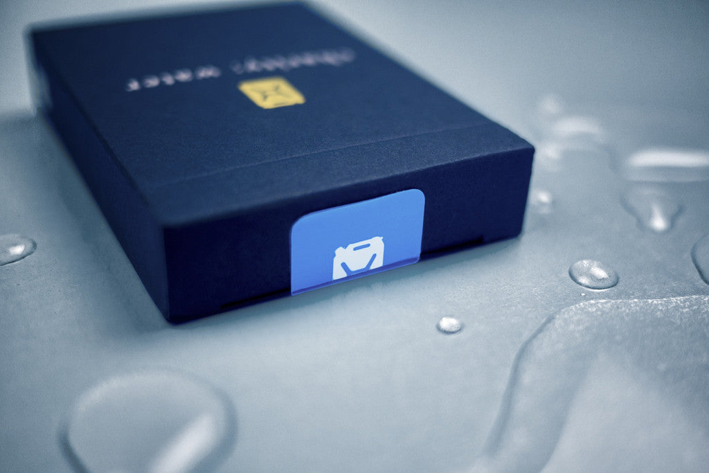 charity: water blue Playing Cards by Theory11