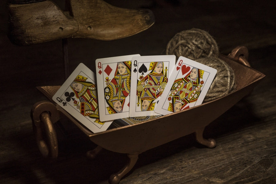 Tycoon (Black) Playing Cards by Theory11