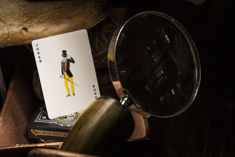 Tycoon (Black) Playing Cards by Theory11