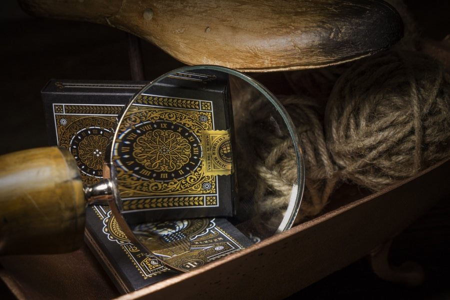 Tycoon (Black) Playing Cards by Theory11