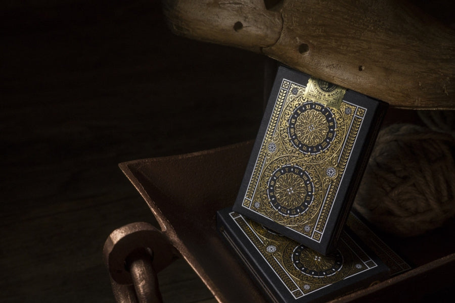 Tycoon (Black) Playing Cards by Theory11