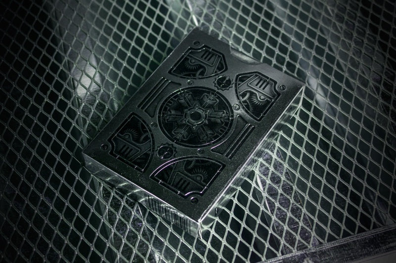Steampunk Deck Silver Playing Cards by Theory11