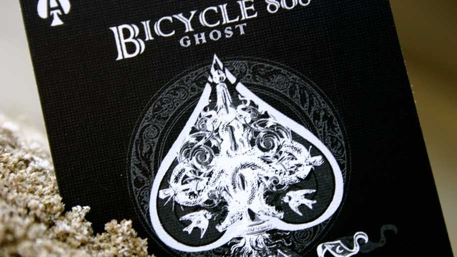 Bicycle Ghost Deck Black by Ellusionist –