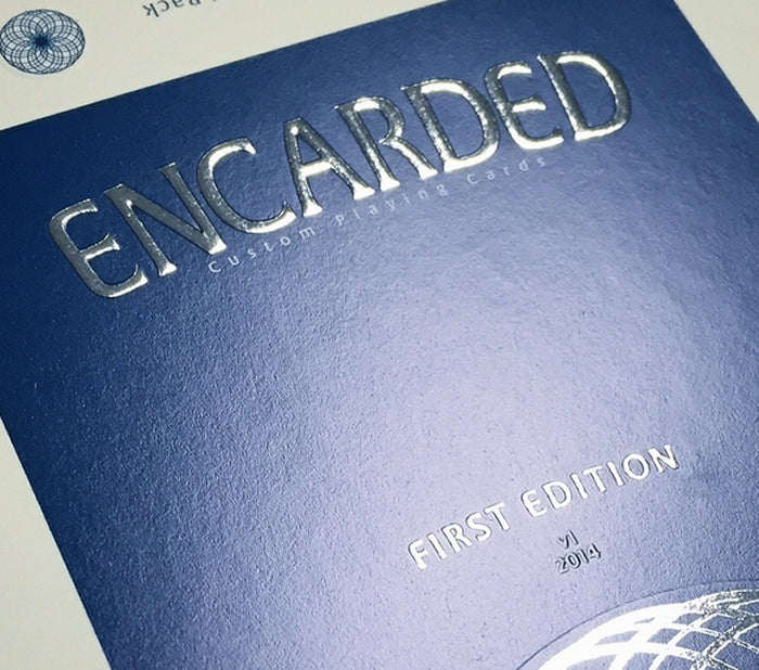 Encarded Standard Playing Cards - First Edition