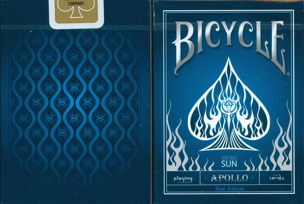 Apollo Deck - Bicycle Blau by Eric Duan