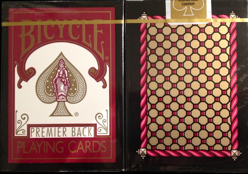 Bicycle Premier Back Playing Cards BMPokerworld
