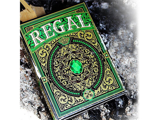 Regal Green Poker Playing Cards