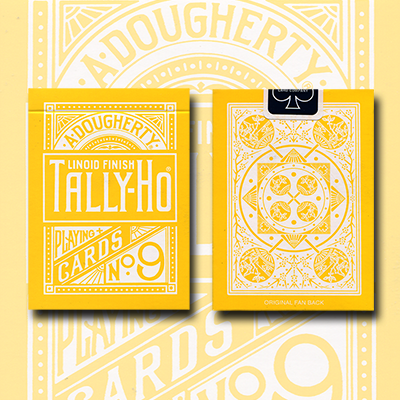 Tally Ho Reverse Fan back (Yellow) Limited Ed. by Aloy Studios