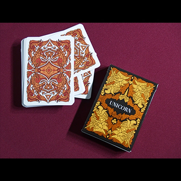 Unicorn Playing cards (Copper) by Aloy Design Studio