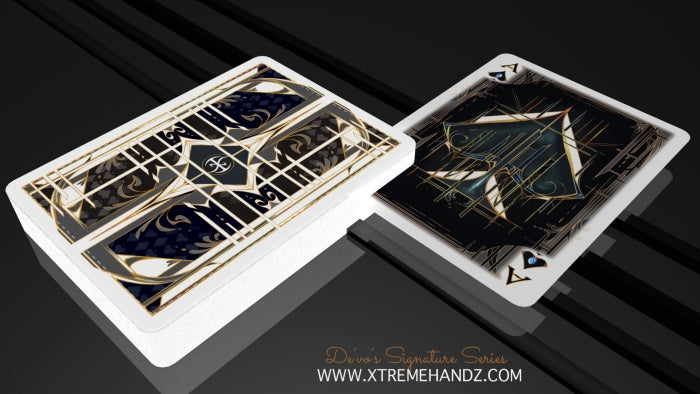 De'vo's Signature Series "Card Masters", blue seal