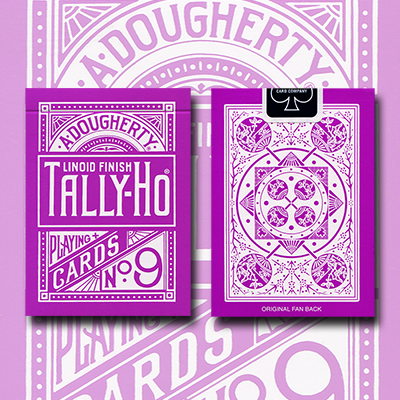 Tally Ho Reverse Fan back (Lavender) Limited Ed. by Aloy Studios