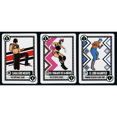 Luchadores Deck - Bicycle