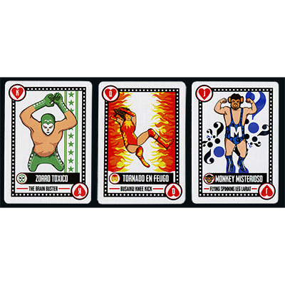 Luchadores Deck - Bicycle