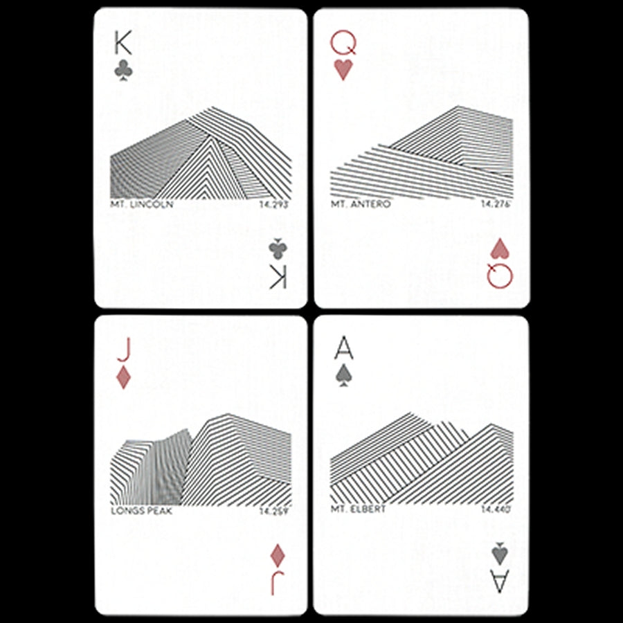 Peak Playing Cards (Night) by USPCC