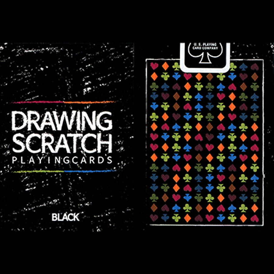 Drawing Scratch Playing Cards USPCC