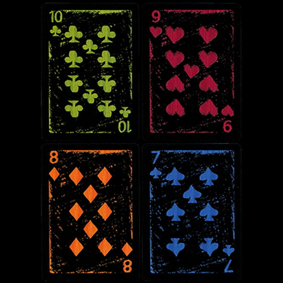 Drawing Scratch Playing Cards USPCC