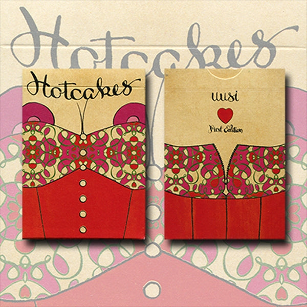 Red Hotcakes Playing Cards by Uusi
