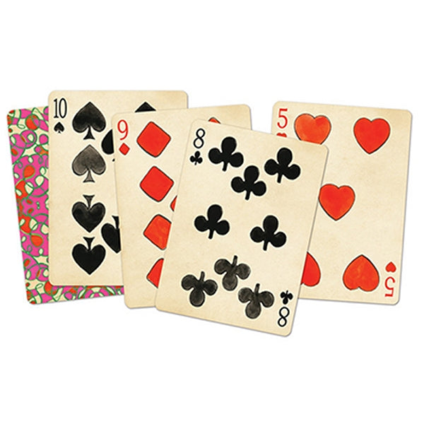 Red Hotcakes Playing Cards by Uusi