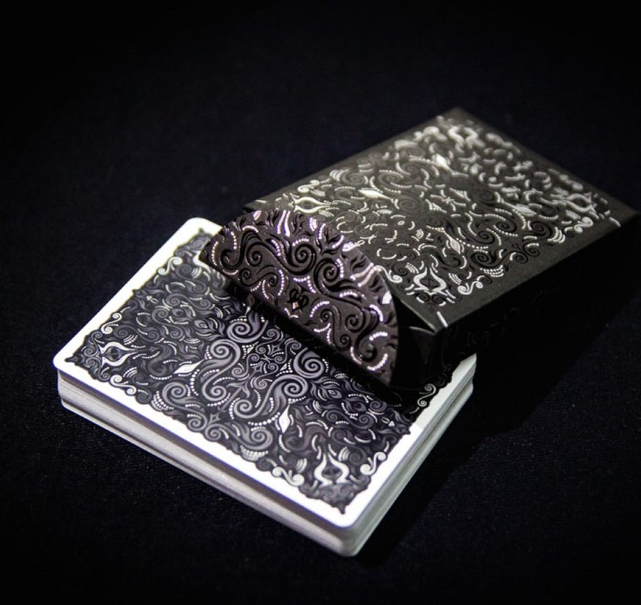 v2 LUXX® Playing Cards: Shadow Edition SILVER