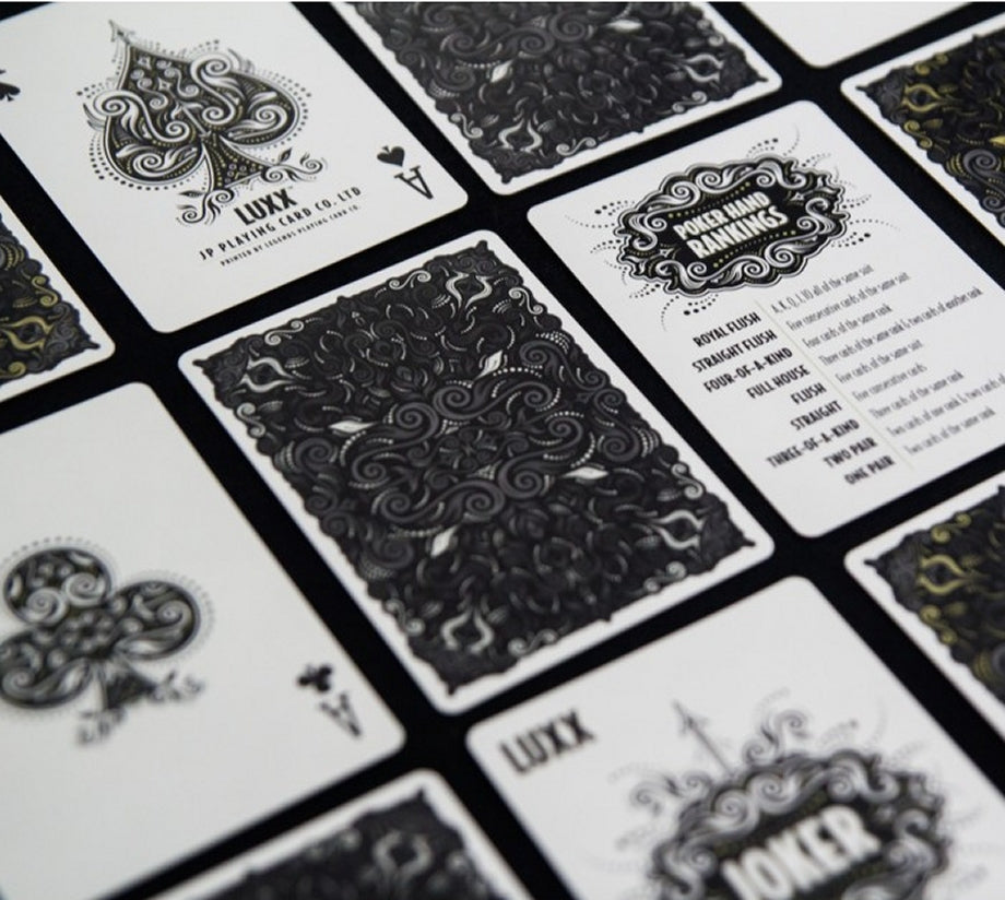 v2 LUXX® Playing Cards: Shadow Edition SILVER