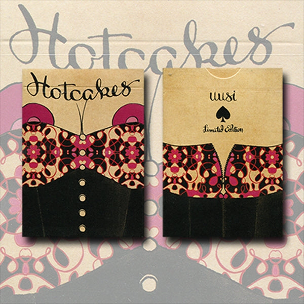 Limited Edition Black Hotcakes Playing Cards by Uusi