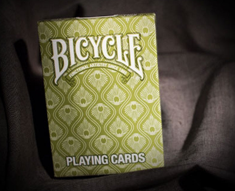 Peacock GRÜN Deck - Bicycle Poker Cards