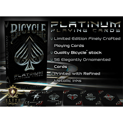 Bicycle Platinum Deck by Elite Playing Cards
