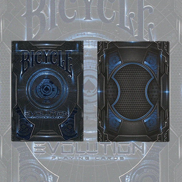 Evolution Deck (Blue) Bicycle by ELITE Playing Cards