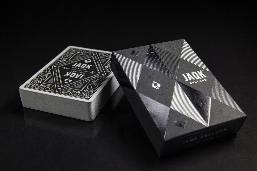 JAQK Black Edition Playing Cards Deck by JAQK Cellars