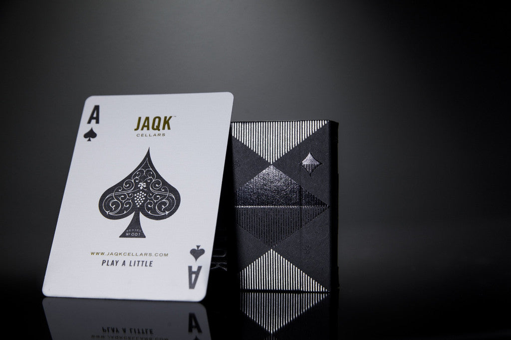 JAQK Black Edition Playing Cards Deck by JAQK Cellars