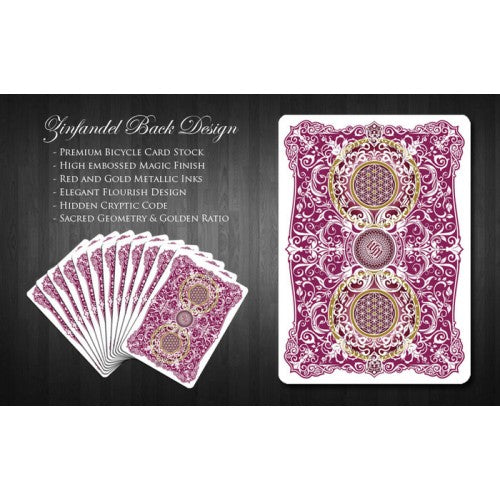 v2 Zinfandel by Mana Playing Cards