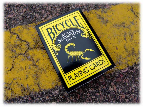 Black Scorpion Deck - Bicycle