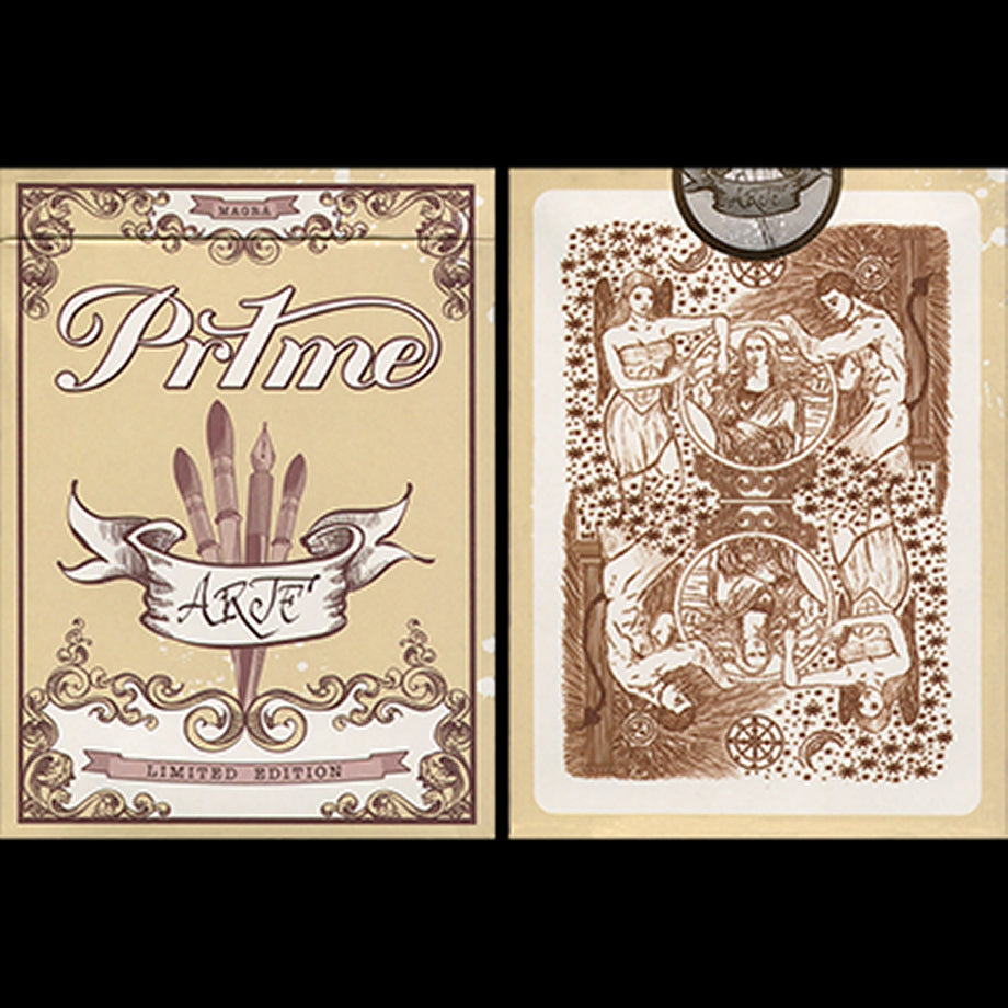 Pr1me Arte Deck (Limited Edition) by Pr1me Playing Cards and StratoMagic